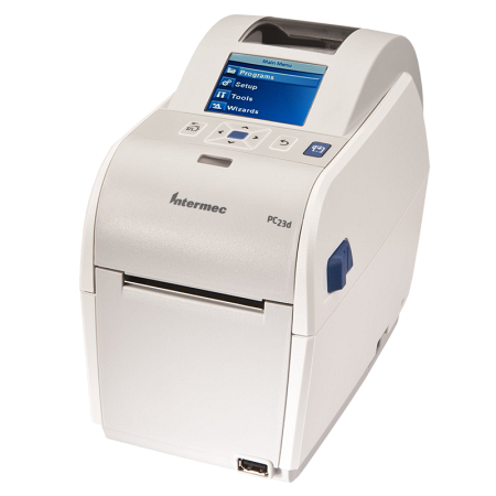Intermec PC23d (203dpi, LCD, USB, USB-host, белый)